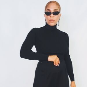 Willi Smith Silk Blend Turtleneck